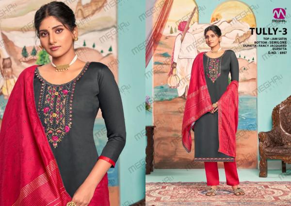 Meghali Tully 3 Beautiful Ethnic Wear Salwar 